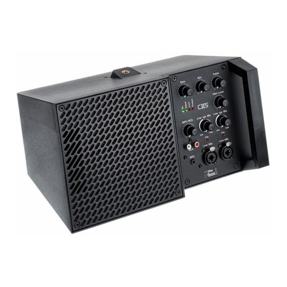 thomann The Box Pro CX 5 User Manual
