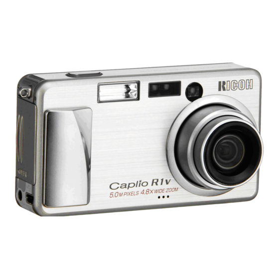 Ricoh Caplio R1v User Manual