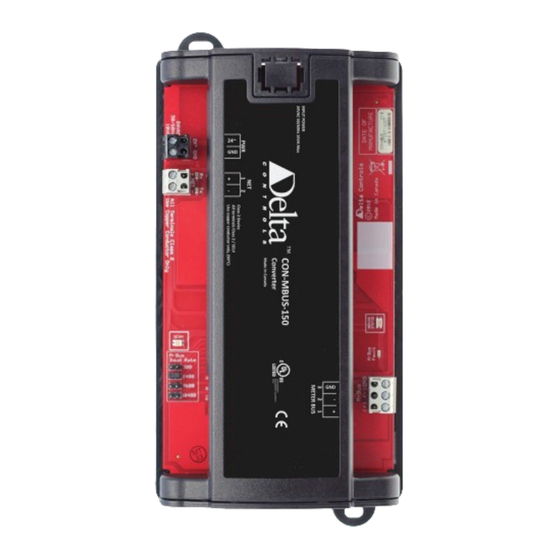 Delta Controls CON-MBUS Application Manual