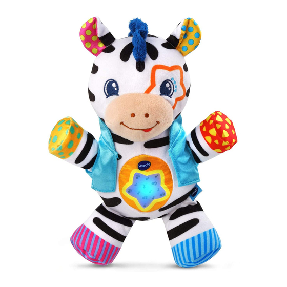 VTech Baby Lights & Stripes Zebra Parents' Manual