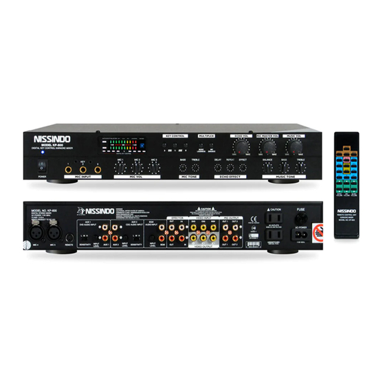 Nissindo KP-600 Installation