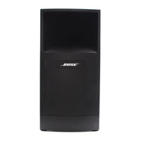 Bose Acoustimass 10 Series III Owner's Manual