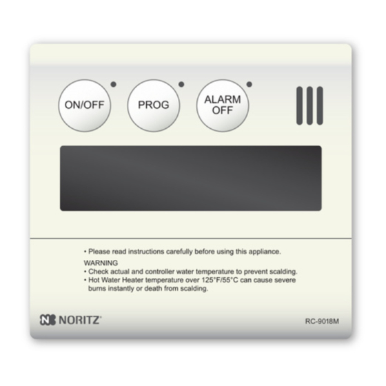 Noritz RC-9018C User Manual