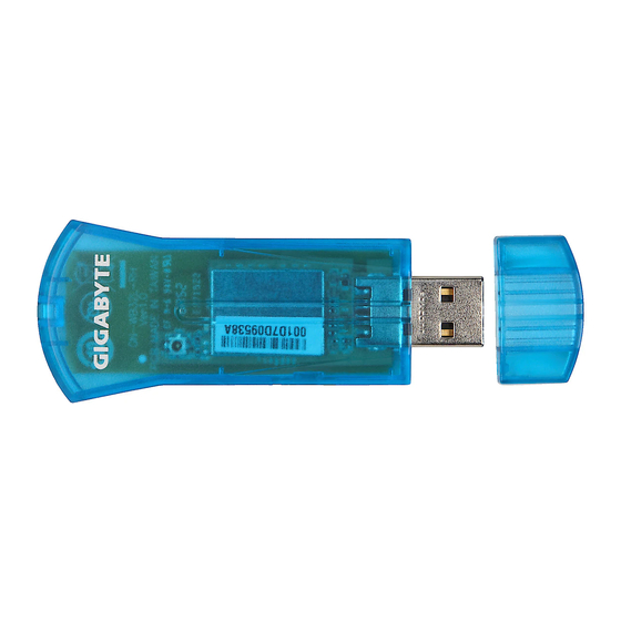 Gigabyte GN-WB32L-RH Quick Start Manual