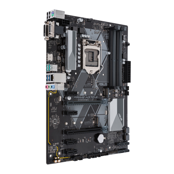 Asus PRIME H370-A Quick Start Manual