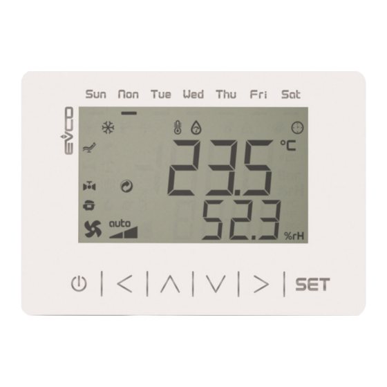 Evco EVJD900N2VW HVAC Controller Manuals