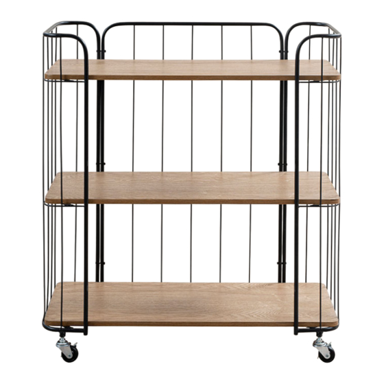 Mocka Detroit Trolley Shelf Assembly Instructions