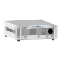 Rf-Lambda REMC18G26GF Manual