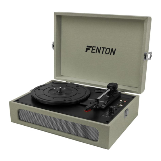Fenton RP118 Series Instruction Manual