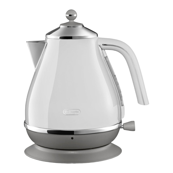 DeLonghi KBOC2001.W Manual