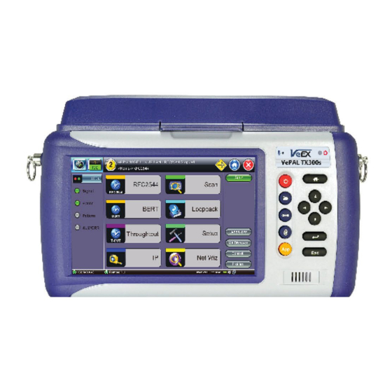 VeEX VePAL TX300s-100G User Manual