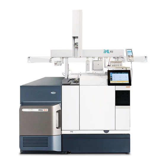 Waters Xevo TQ-GC Overview And Maintenance Manual