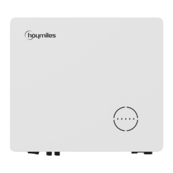 Hoymiles HYS-3.0LV-EUG1 User Manual