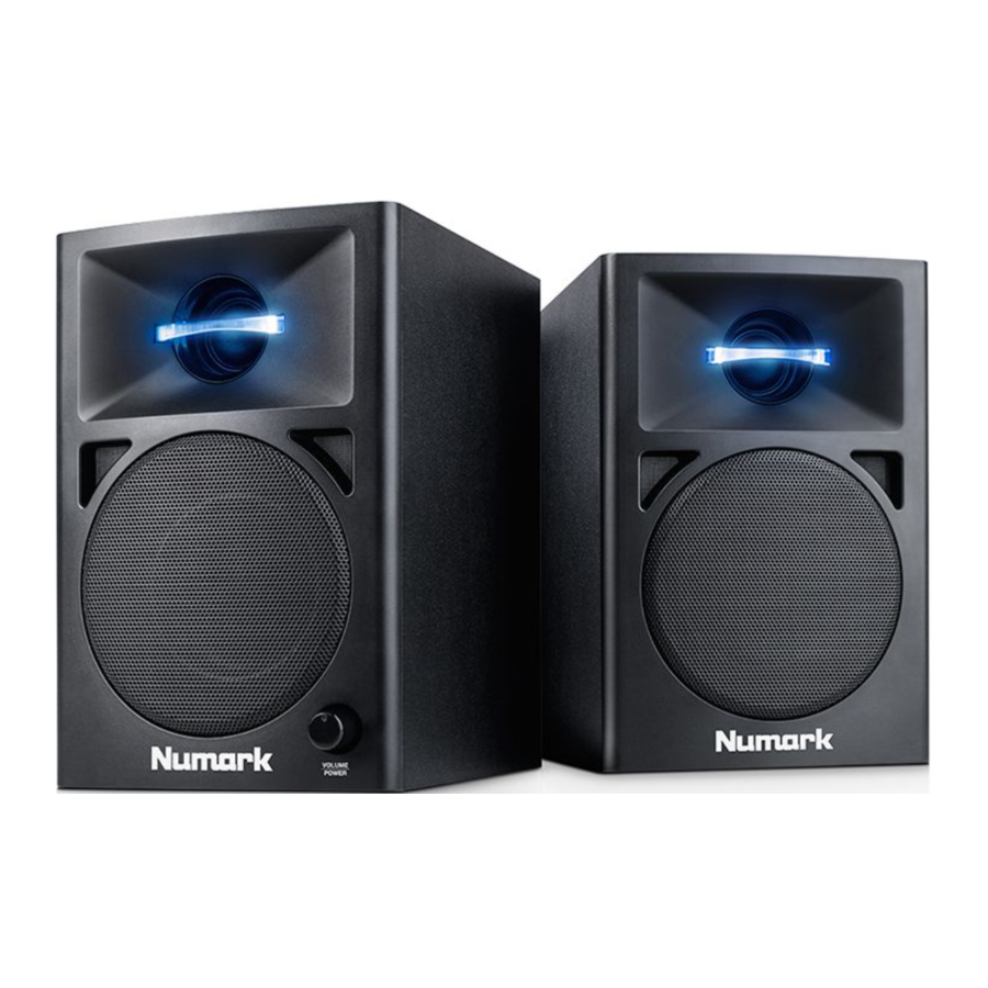 Numark N-Wave 360 - Desktop DJ Monitors Manual