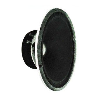 Altec 421-8H LF SPEAKER Manual