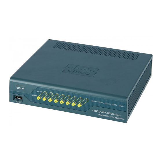 Cisco ASA 5505 Hardware Installation Manual