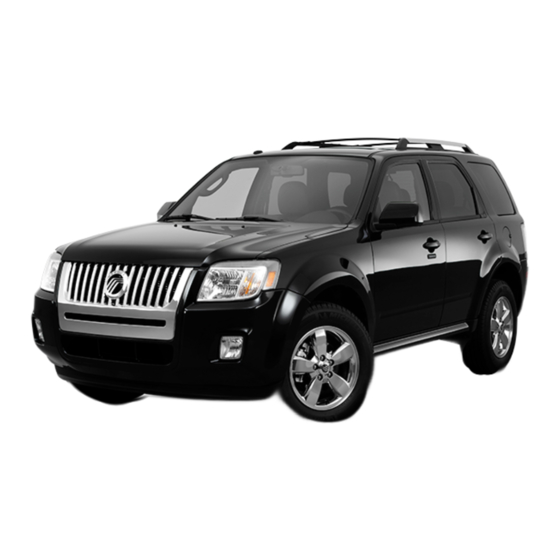 Mercury MARINER 2011 Quick Reference Manual