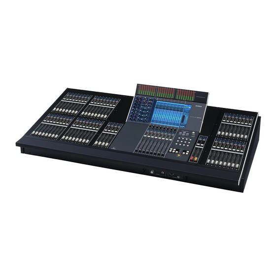 Yamaha M7CL series Quick Start Manual