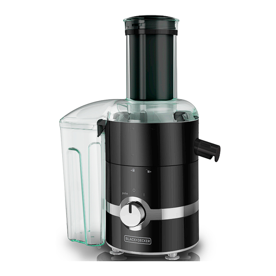 Black+Decker JE9000BD Manual