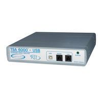 Ast Embedded System Products TSA6000-USB User Manual