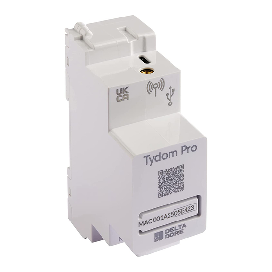 DELTA DORE Tydom Pro Manual