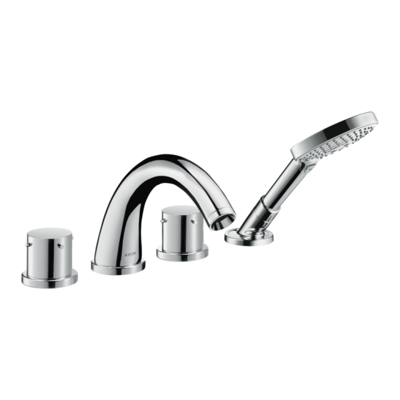 Hans Grohe Axor Starck 10451 Series Manuals