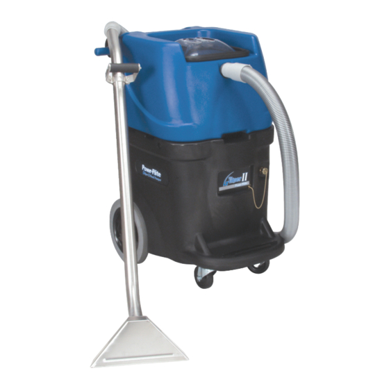 Powr-Flite PF85DX Gulper II Operator's Manual
