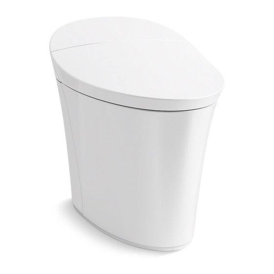 Kohler VEIL+ K-5401T-3-0 Installation Manual