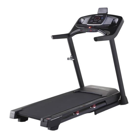 Pro-Form PERFORMANCE 400i User Manual