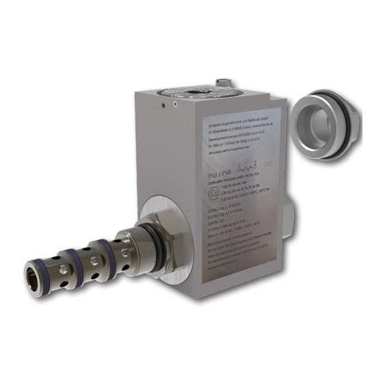 Volth ARGO HYTOS SD2P2X-B4 Operating Instructions Manual