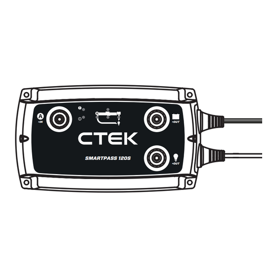 CTEK SMARTPASS 120 Installation Procedure
