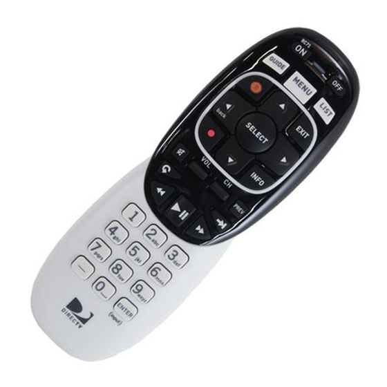 DirecTV RC71 Instructions