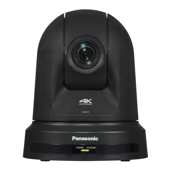Panasonic AW-UE50KP Operating Instructions Manual