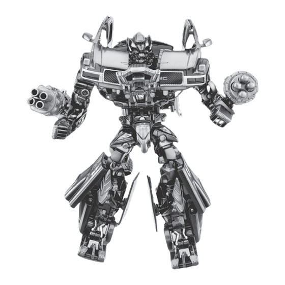 Hasbro Transformers Ironhide 81120/81060 Instruction Manual