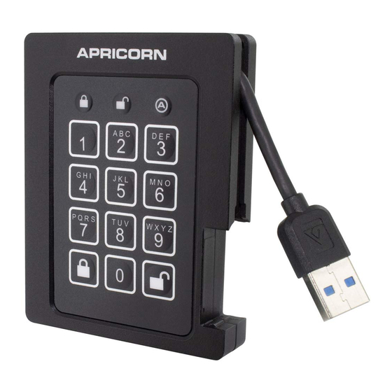 Apricorn Aegis Padlock SSD User Manual