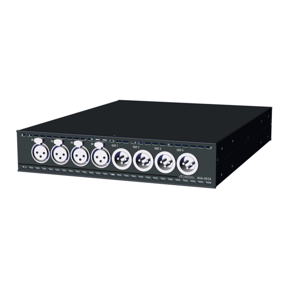 Riedel NSA-002A User Manual
