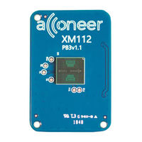 Acconeer XB112 Getting Started Manual