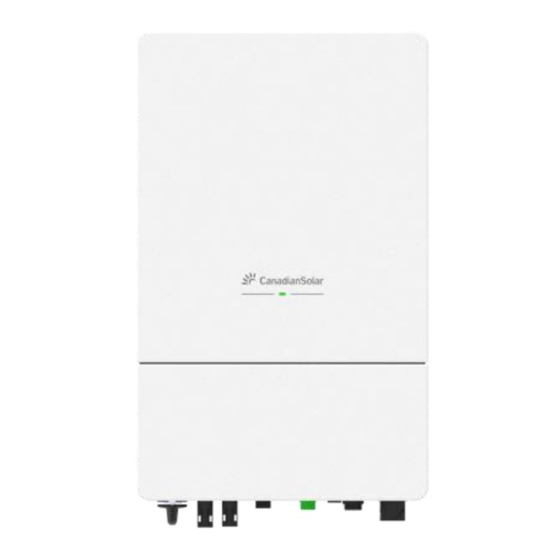 CanadianSolar CSI-3K-S22002-ED User Manual
