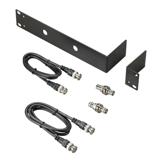 Audio Technica ATW-RM1 Installation And Operation