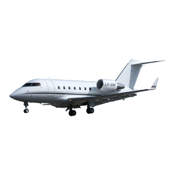BOMBARDIER CHALLENGER 604 Pilot Training Manual