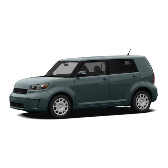 Scion 2009 xB Quick Reference Manual