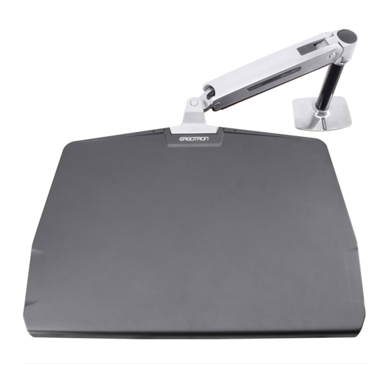 Ergotron WorkFit-P Quick Start Manual