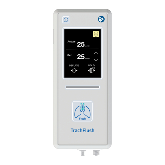 AW Technologies TrachFlush Quick Manual