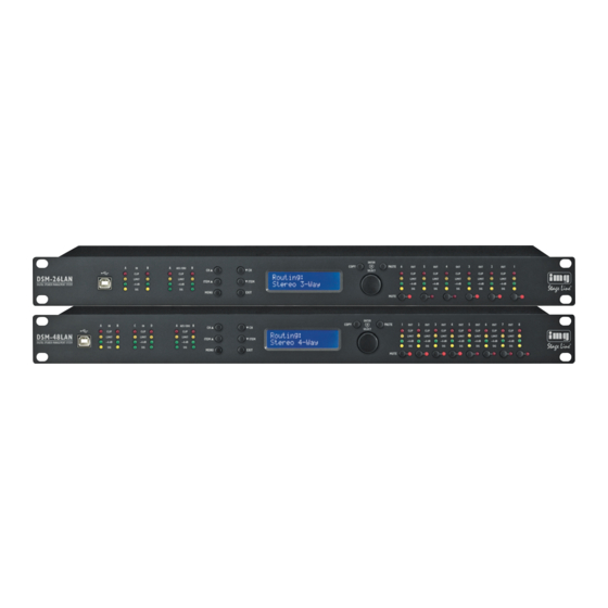 IMG STAGELINE DSM-26LAN Instruction Manual