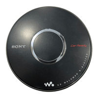 Sony DEJ017CK - Walkman Portable CD Player User Manual