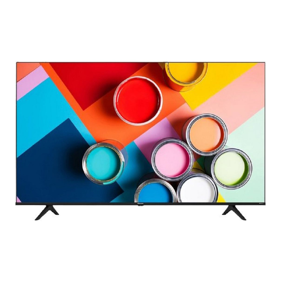 Hisense 55A6BG Quick Setup Manual