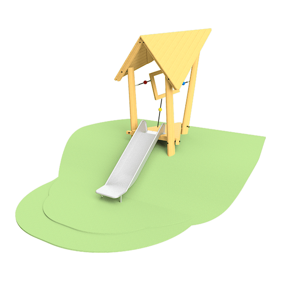 BOERPLAY Playhouse with hill slide H1.0 Manual