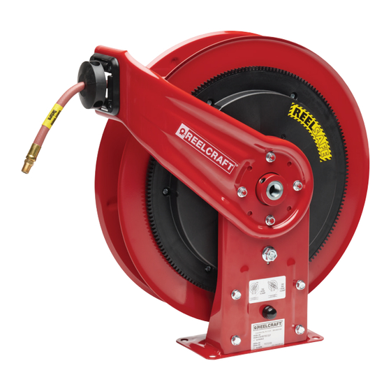 ReelCraft RS7000 Series Operating Instructions