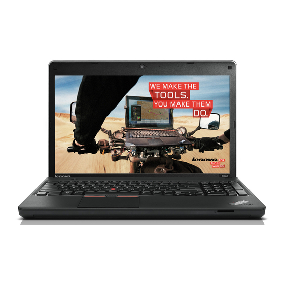 Lenovo ThinkPad Edge E545 Manuals