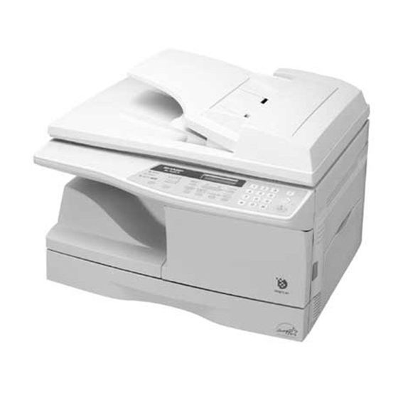 Sharp AL-1651CS Operation Manual